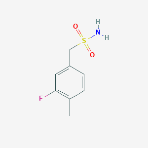 molecular formula C8H10FNO2S B3021610 1-(3-Fluoro-4-methylphenyl)methanesulfonamide CAS No. 919354-68-0
