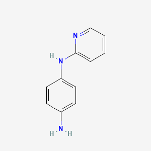 molecular formula C11H11N3 B3021621 N-pyridin-2-yl-benzene-1,4-diamine CAS No. 192217-97-3