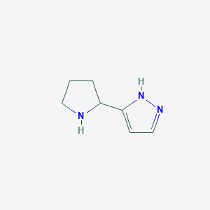 3-(pyrrolidin-2-yl)-1H-pyrazole