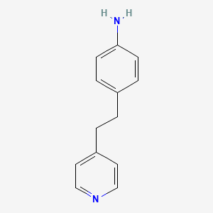 molecular formula C13H14N2 B3021635 4-[2-(Pyridin-4-yl)ethyl]aniline CAS No. 1185296-27-8