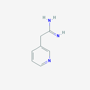 2-(Pyridin-3-yl)ethanimidamide