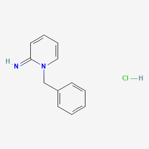 molecular formula C12H13ClN2 B3021638 1-Benzyl-1,2-dihydropyridin-2-imine hydrochloride CAS No. 83441-26-3