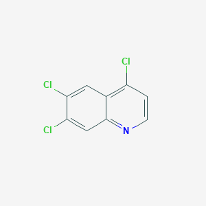 molecular formula C9H4Cl3N B3021644 4,6,7-Trichloroquinoline CAS No. 855763-18-7