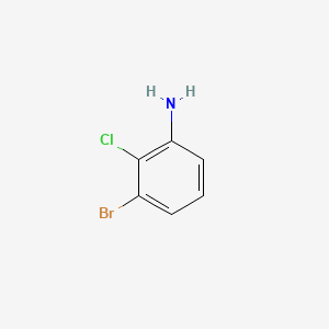 molecular formula C6H5BrClN B3021652 3-Bromo-2-chloroaniline CAS No. 56131-46-5