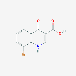 molecular formula C10H6BrNO3 B3021692 8-Bromo-4-hydroxyquinoline-3-carboxylic acid CAS No. 57278-44-1
