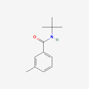 molecular formula C11H17N B3021700 N-(Tert-butyl)-3-methylbenzamide CAS No. 42498-33-9