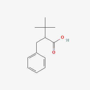 molecular formula C13H18O2 B3021711 2-Benzyl-3,3-dimethylbutanoic acid CAS No. 53483-12-8