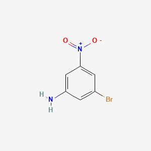 molecular formula C6H5BrN2O2 B3021714 3-Bromo-5-nitroaniline CAS No. 55215-57-1