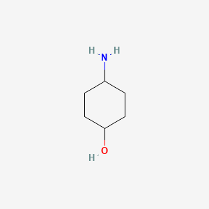 molecular formula C6H13NO B3021724 trans-4-Aminocyclohexanol CAS No. 40525-78-8