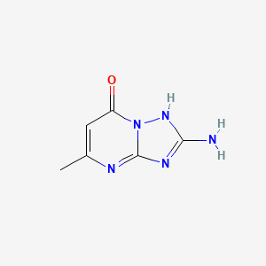 2-Amino-5-methyl-[1,2,4]triazolo[1,5-a]pyrimidin-7-ol