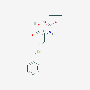 molecular formula C17H25NO4Se B3021773 Boc-HomoSec(pMeBzl)-OH CAS No. 2044709-66-0