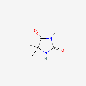 molecular formula C6H10N2O2 B3021789 3,5,5-Trimethylimidazolidine-2,4-dione CAS No. 6345-19-3