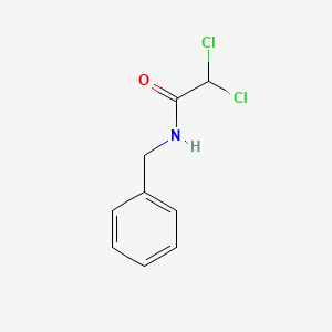 molecular formula C9H9Cl2NO B3021795 N-benzyl-2,2-dichloroacetamide CAS No. 6063-50-9
