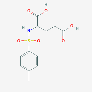 molecular formula C12H15NO6S B3021807 N-(p-Tolylsulphonyl)-L-glutamic acid CAS No. 200806-94-6