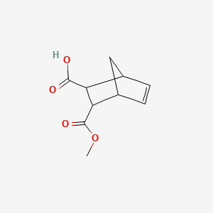 molecular formula C10H12O4 B3021809 3-(Methoxycarbonyl)bicyclo[2.2.1]hept-5-ene-2-carboxylic acid CAS No. 36897-94-6