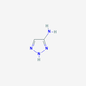 molecular formula C2H4N4 B3021812 1H-1,2,3-Triazol-4-amine CAS No. 573713-80-1