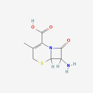7-Amino-3-methyl-8-oxo-5-thia-1-azabicyclo[4.2.0]oct-2-ene-2-carboxylic acid