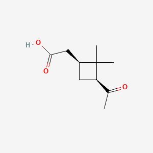 molecular formula C10H16O3 B3021821 cis-DL-Pinonic acid CAS No. 64396-97-0
