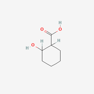 molecular formula C7H12O3 B3021824 2-Hydroxycyclohexanecarboxylic acid CAS No. 609-69-8