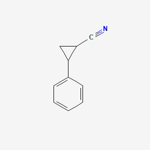 molecular formula C10H9N B3021827 2-Phenylcyclopropanecarbonitrile CAS No. 4660-02-0
