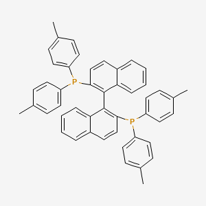 molecular formula C48H40P2 B3021833 [1-[2-Bis(4-methylphenyl)phosphanylnaphthalen-1-yl]naphthalen-2-yl]-bis(4-methylphenyl)phosphane CAS No. 99646-28-3
