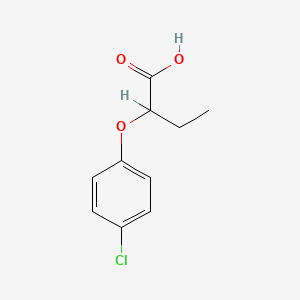 molecular formula C10H11ClO3 B3021870 2-(4-氯苯氧基)丁酸 CAS No. 34385-92-7