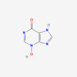 molecular formula C5H4N4O2 B3021893 Hypoxanthine 3-N-oxide CAS No. 55402-91-0