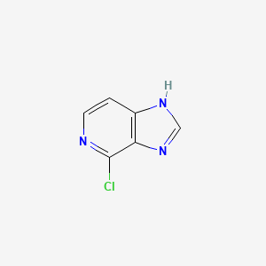 molecular formula C6H4ClN3 B3021902 4-Chloro-1H-imidazo[4,5-c]pyridine CAS No. 81053-66-9