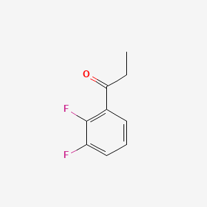 molecular formula C9H8F2O B3021909 2',3'-Difluoropropiophenone CAS No. 236754-63-5