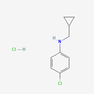 4-Chloro-N-(cyclopropylmethyl)aniline hydrochloride