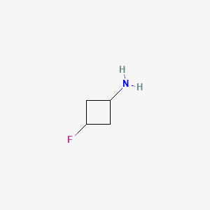 molecular formula C4H8FN B3021965 3-氟环丁胺 CAS No. 1260670-54-9