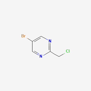 molecular formula C5H4BrClN2 B3021970 5-溴-2-(氯甲基)嘧啶 CAS No. 944903-00-8