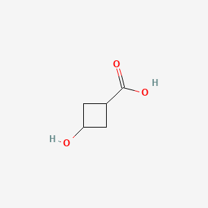 molecular formula C5H8O3 B3021971 3-Hydroxycyclobutanecarboxylic acid CAS No. 552849-33-9