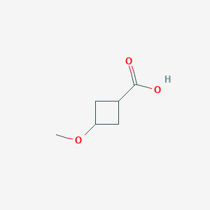 molecular formula C6H10O3 B3021975 3-甲氧基环丁烷甲酸 CAS No. 552849-35-1