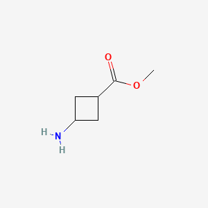 molecular formula C6H11NO2 B3021978 Methyl 3-aminocyclobutanecarboxylate CAS No. 766458-70-2