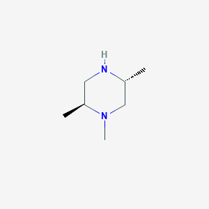 molecular formula C7H16N2 B3022004 (2S,5R)-1,2,5-三甲基哌嗪 CAS No. 1152367-85-5
