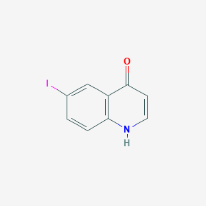 molecular formula C9H6INO B3022007 6-碘喹啉-4-醇 CAS No. 21873-51-8