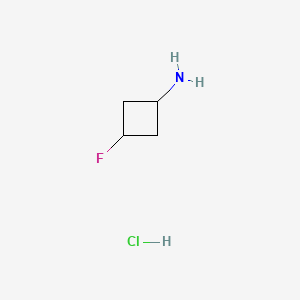 molecular formula C4H9ClFN B3022011 cis-3-Fluorocyclobutanamine hydrochloride CAS No. 1408075-99-9