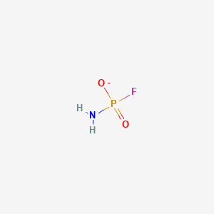 molecular formula FH2NO2P- B3022013 Amino(fluoro)phosphinate CAS No. 7226-70-2