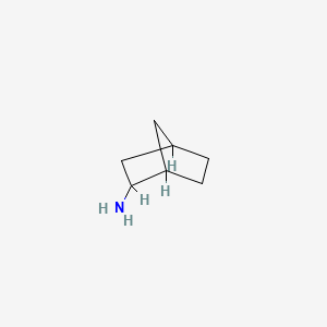 molecular formula C7H13N B3022062 Bicyclo[2.2.1]heptan-2-amine CAS No. 130463-97-7