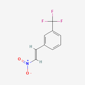 molecular formula C9H6F3NO2 B3022074 (E)-1-(2-硝基乙烯基)-3-(三氟甲基)苯 CAS No. 62248-94-6