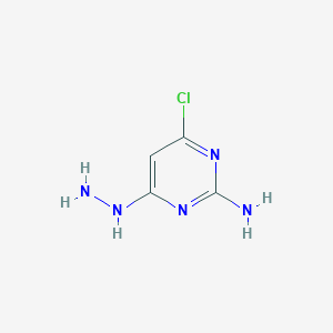 4-Chloro-6-hydrazinylpyrimidin-2-amine