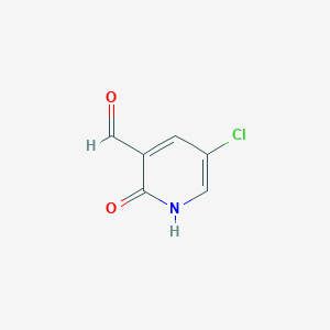 5-Chloro-2-hydroxynicotinaldehyde