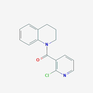 molecular formula C15H13ClN2O B3022130 (2-Chloro-3-pyridinyl)[3,4-dihydro-1(2H)-quinolinyl]methanone CAS No. 545340-46-3