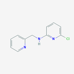 molecular formula C11H10ClN3 B3022134 6-Chloro-N-(2-pyridinylmethyl)-2-pyridinamine CAS No. 142889-00-7