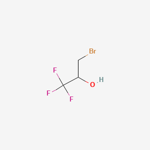 molecular formula C3H4BrF3O B3022153 3-Bromo-1,1,1-trifluoropropan-2-ol CAS No. 88378-50-1