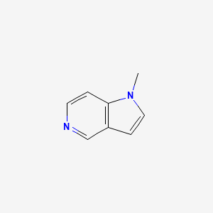 molecular formula C8H8N2 B3022167 1-Methyl-1H-pyrrolo[3,2-C]pyridine CAS No. 24331-97-3
