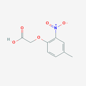 molecular formula C9H9NO5 B3022170 (4-甲基-2-硝基苯氧基)乙酸 CAS No. 861296-09-5