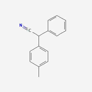 molecular formula C15H13N B3022171 (4-Methylphenyl)(phenyl)acetonitrile CAS No. 6974-49-8