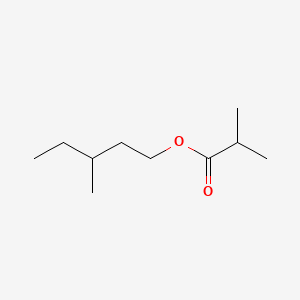 molecular formula C10H20O2 B3022272 3-Methylpentyl isobutyrate CAS No. 84254-84-2